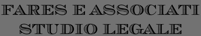 Logo Studio Legale Fares e Associati